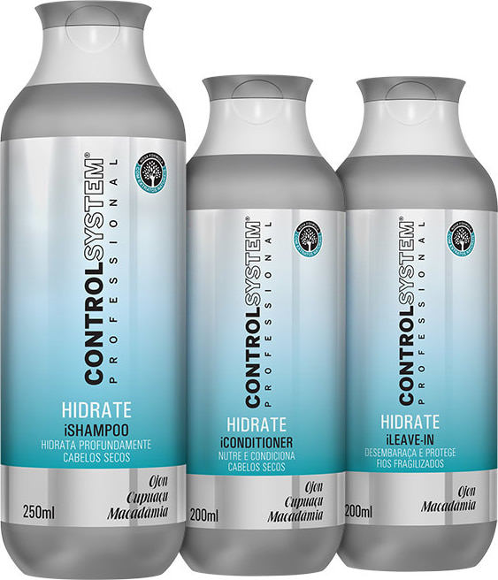 Control System Hidrate Trio Kit (3 Produtos)