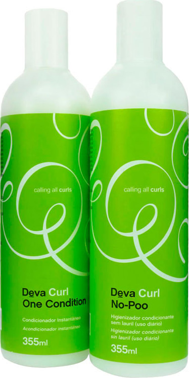 Deva Curl No-Poo Duo Kit (2 Produtos)