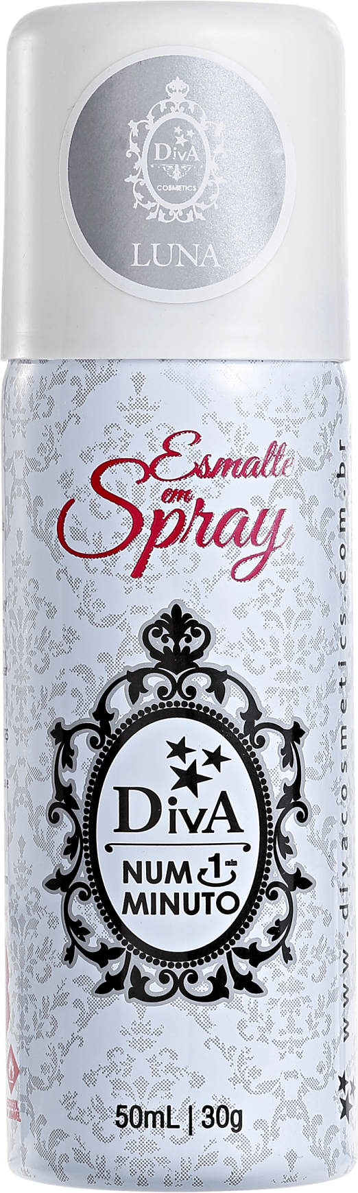 Diva Cosmetics Luna - Esmalte em Spray Metálico 50ml