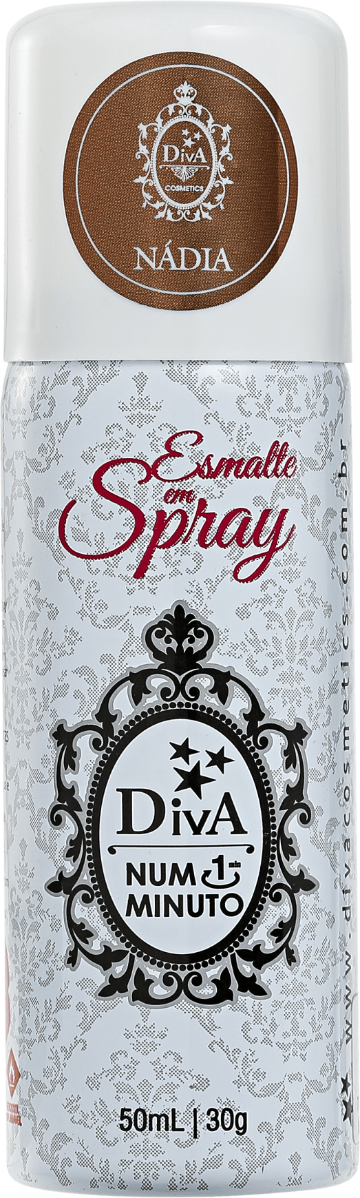 Diva Cosmetics Nadia - Esmalte em Spray Metálico 50ml