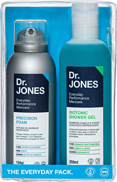 Kit Dr. Jones The Everyday Pack (2 produtos + Estojo)