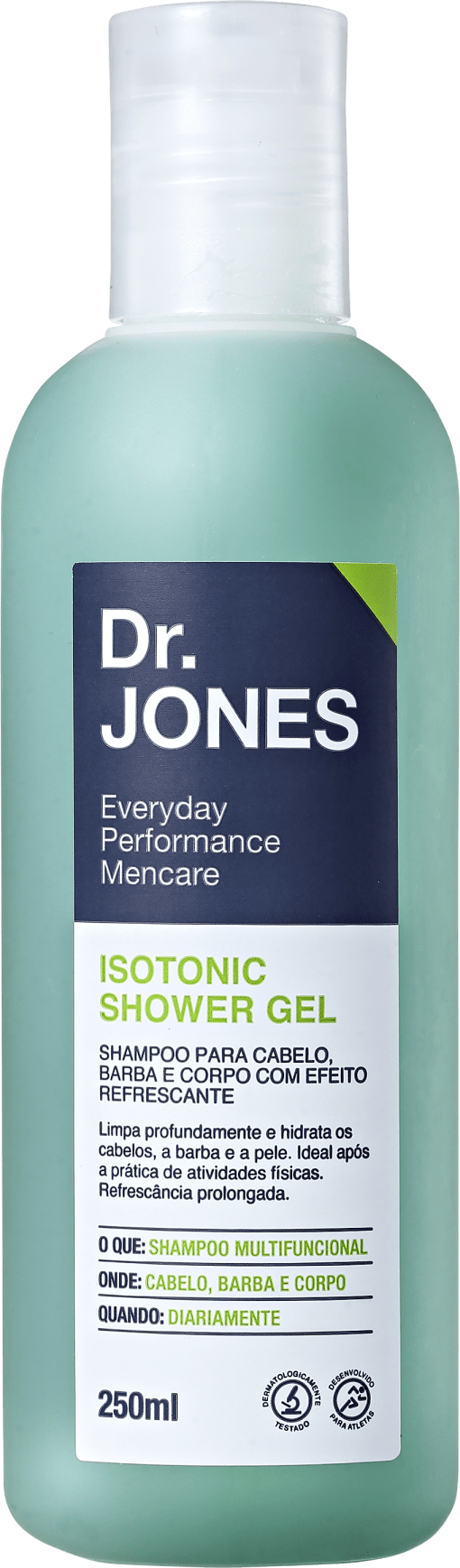 Dr. Jones Isotonic Shower Gel - Shampoo para Cabelo e Corpo 250ml