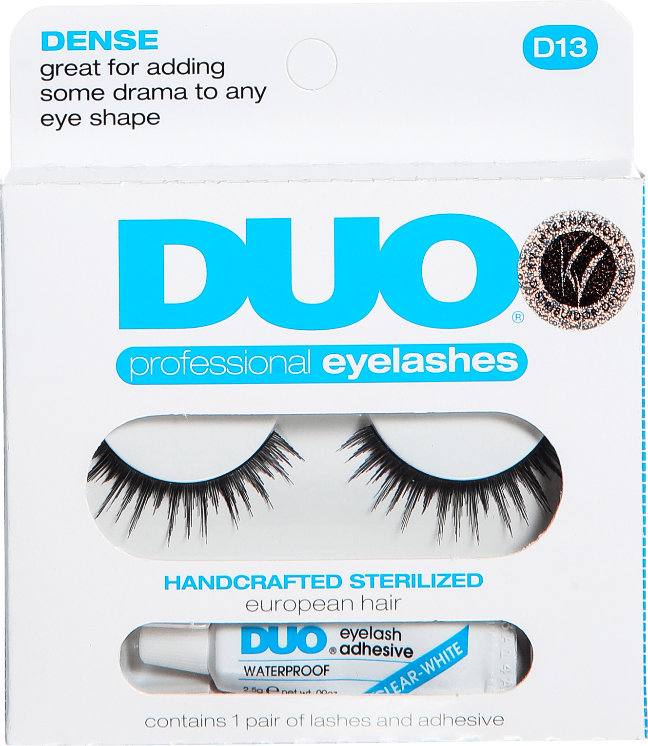 DUO Dense - Cílios Postiços com Cola 2,5g