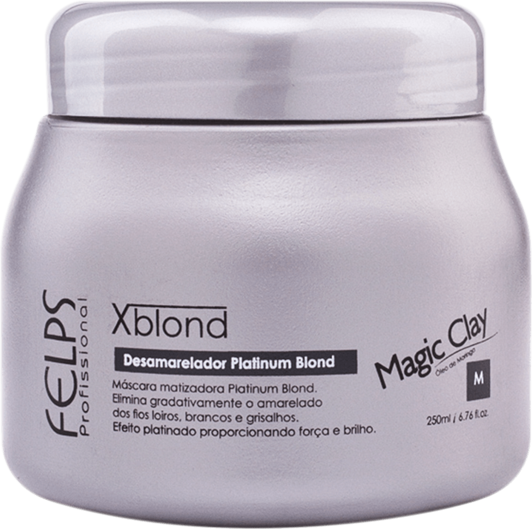 Felps Profissional XBlond Magic Clay - Máscara de Tratamento 250ml