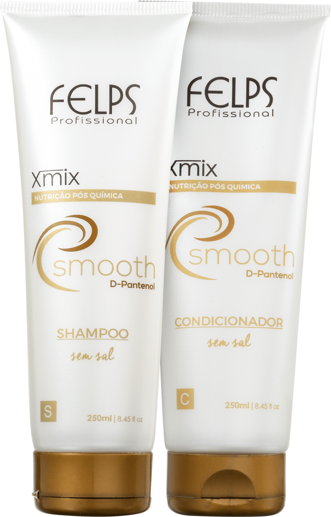 Felps Profissional Xmix Smooth Pós-Quimica Kit (2 Produtos)