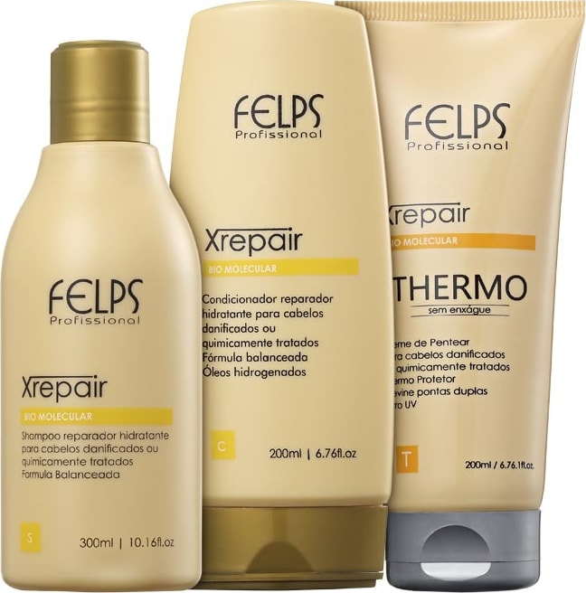 Felps Profissional XRepair Bio Molecular Thermo Trio Kit (3 Produtos)