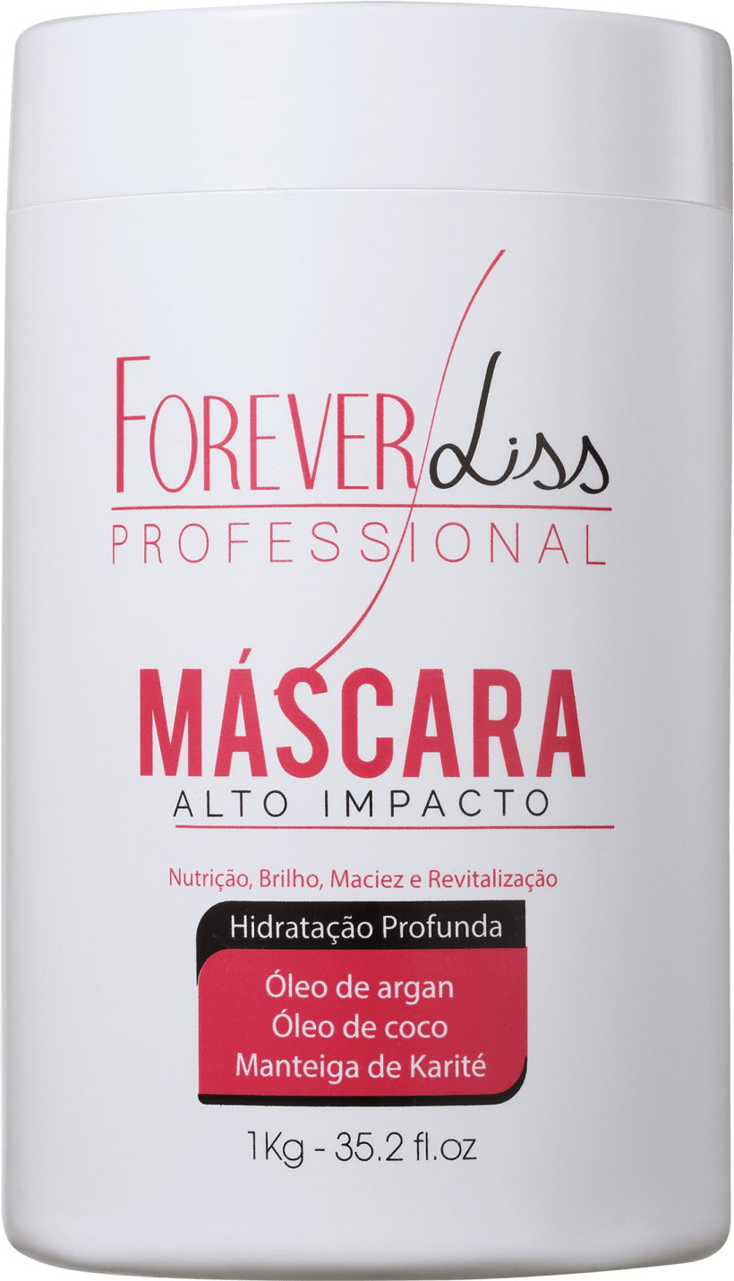 Forever Liss Professional Alto Impacto - Máscara de Hidratação 1000g