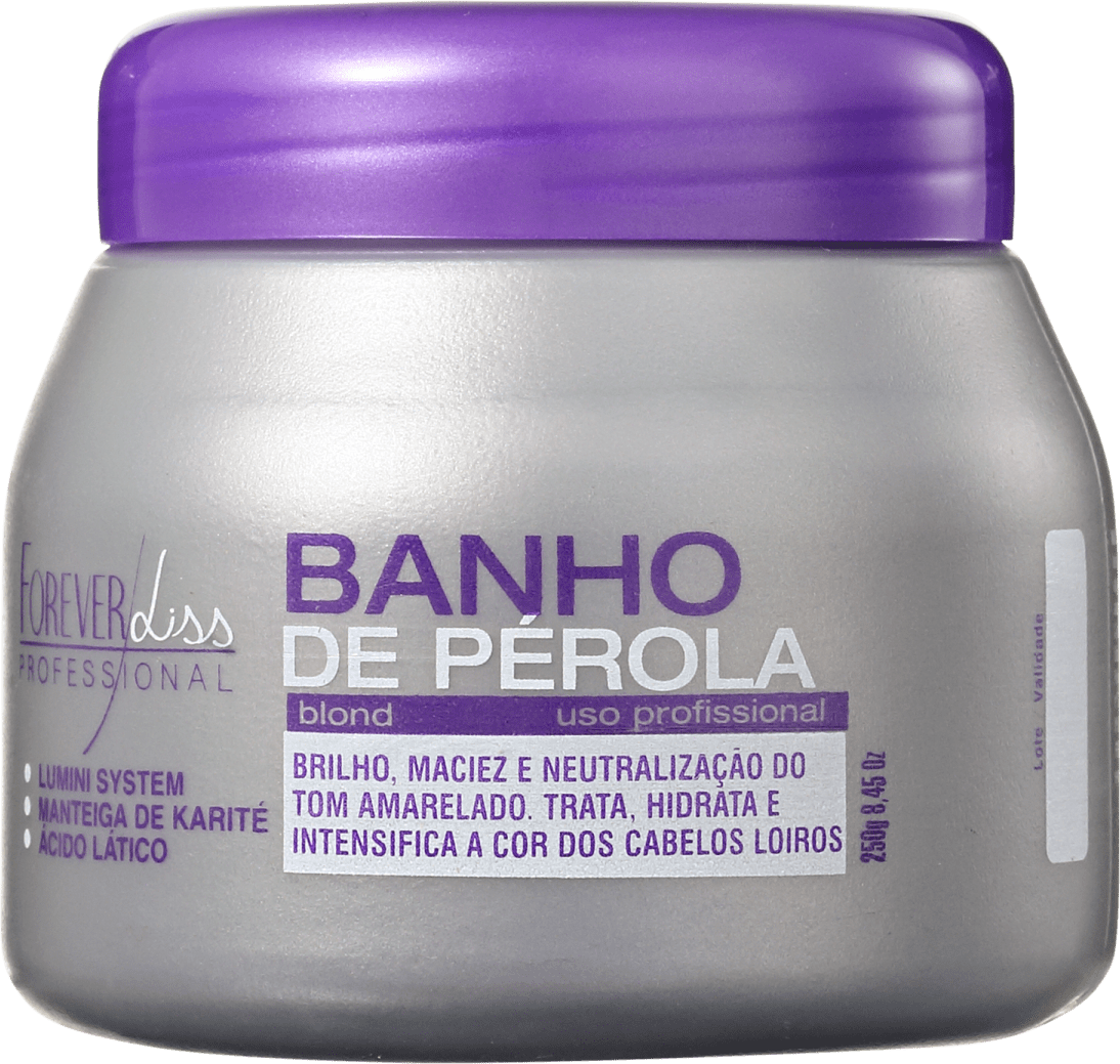 Forever Liss Professional Banho de Pérola - Máscara Hidratante 250g