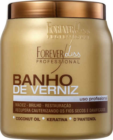 Forever Liss Professional Banho de Verniz - Máscara 1000g