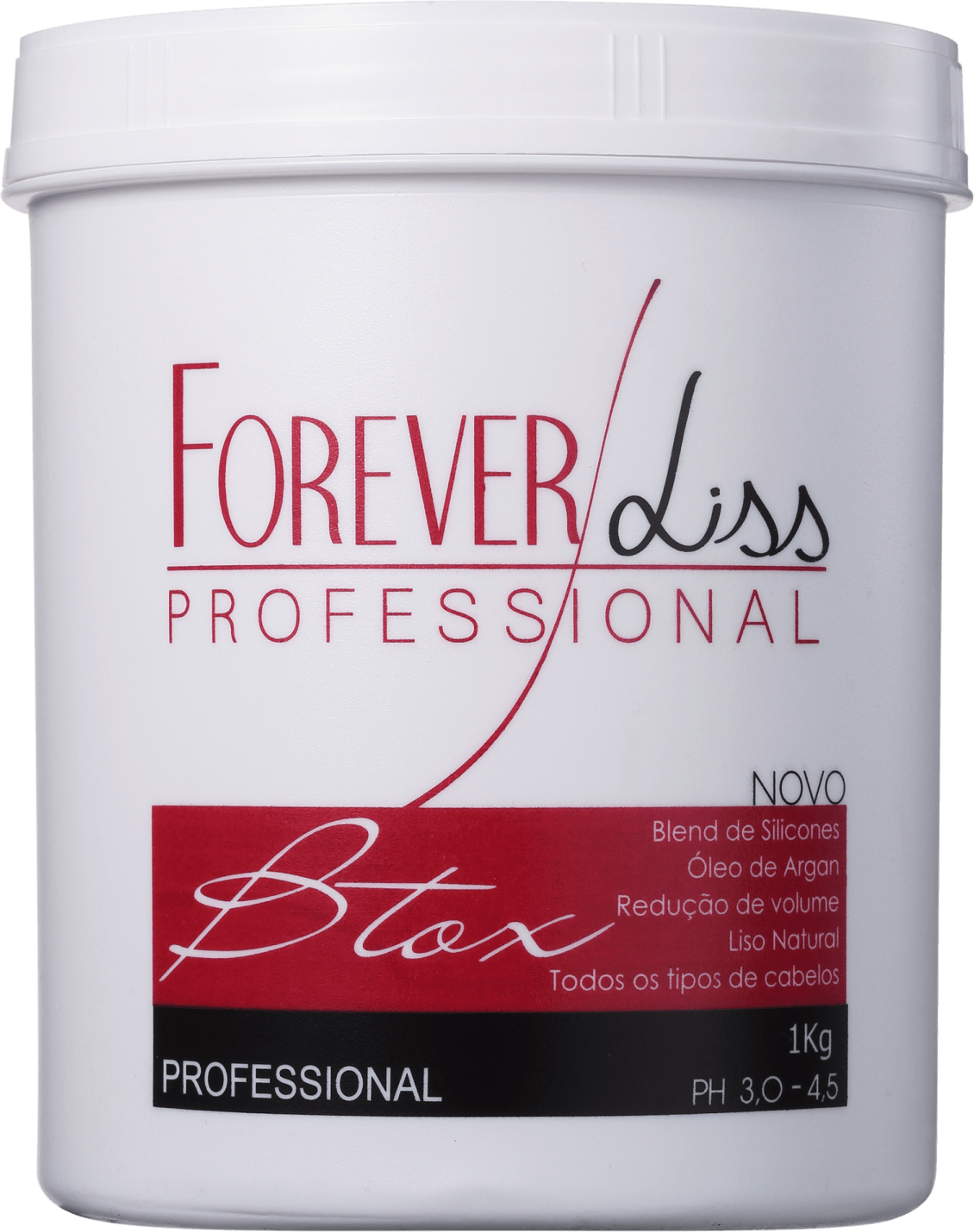 Forever Liss Professional Btox - Redutor de Volume 1000g
