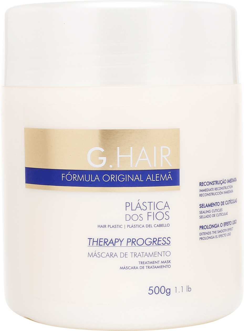 G. Hair Therapy Progress Reconstrução Imediata - Máscara de Tratamento 500g