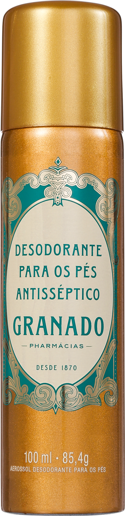 Granado Antisséptica Tradicional Para Os Pés Antisséptico - Desodorante Spray 100ml
