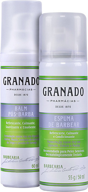 Kit Barba Granado Barbearia Duo Travel (2 produtos)