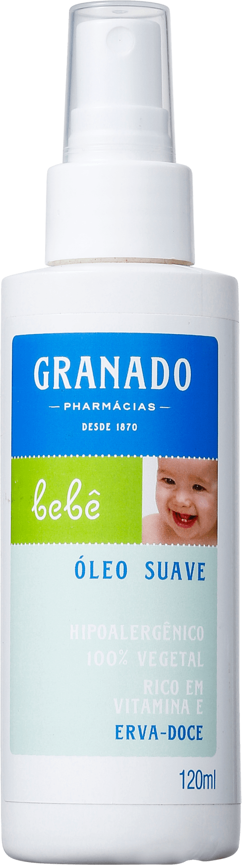 Granado Bebê Erva-Doce Suave - Óleo Corporal 120ml