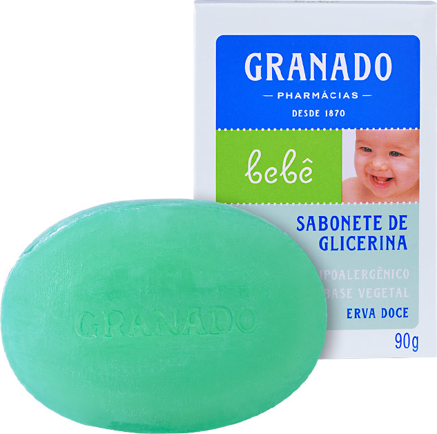 Granado Bebê Glicerina Erva Doce - Sabonete em Barra 90g