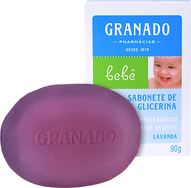 Granado Bebê Glicerina Lavanda - Sabonete em Barra 90g