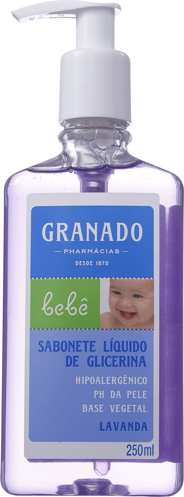 Granado Bebê Glicerina Lavanda - Sabonete Líquido 250ml