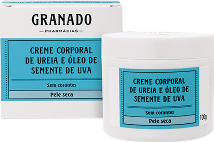 Granado Granaderma Uréia e Óleo de Semente de Uva - Creme Hidratante Corporal 100g