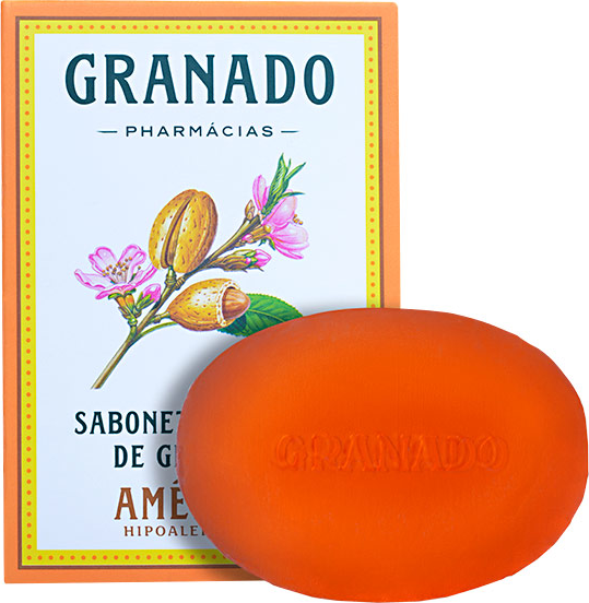 Granado Sabonete Vegetal de Glicerina e Amêndoas - Sabonete em Barra 90g