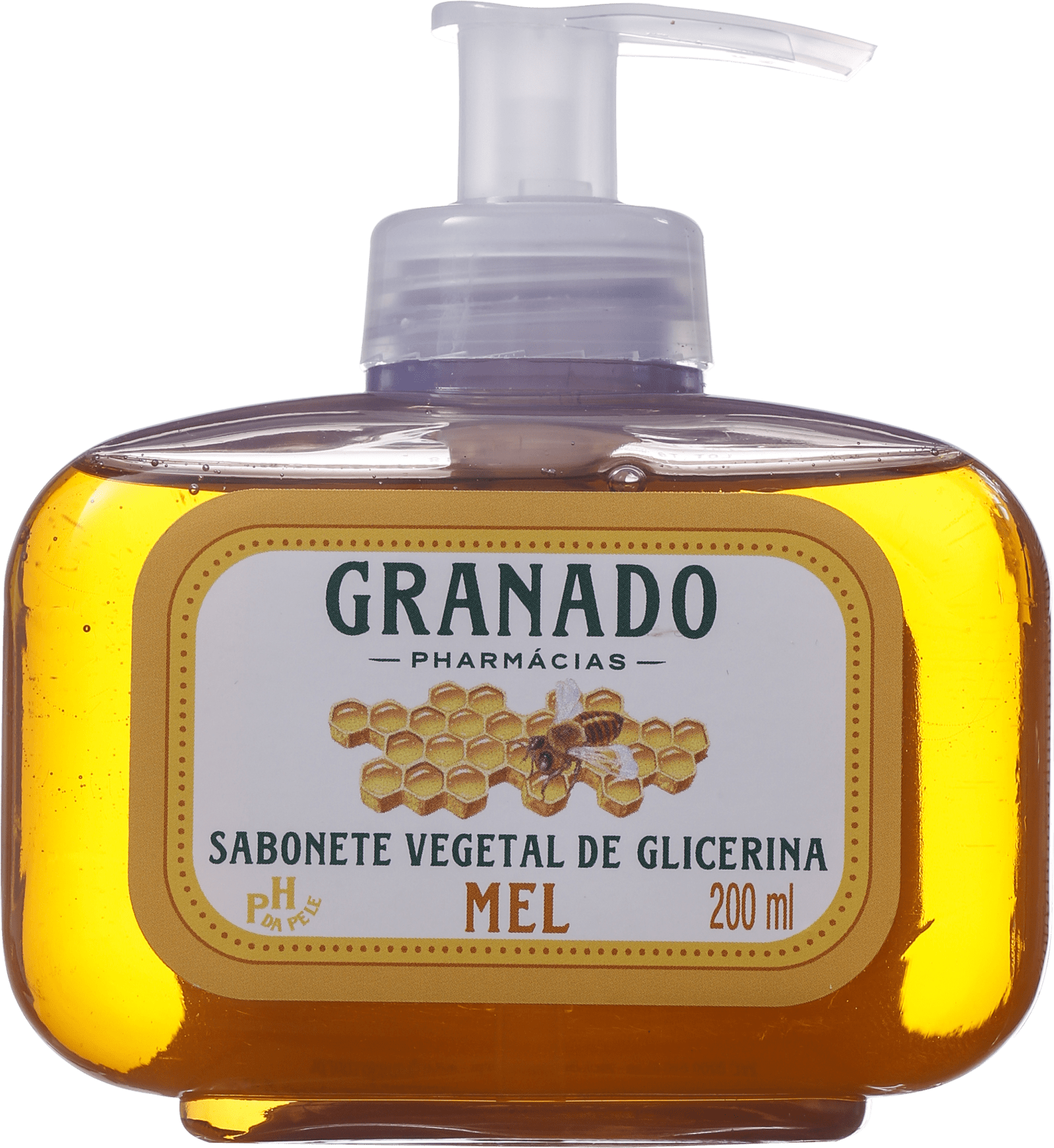 Granado Sabonete Vegetal de Glicerina e Mel - Sabonete Líquido 200ml