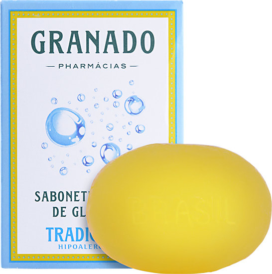 Granado Sabonete Vegetal de Glicerina Tradicional - Sabonete em Barra 90g