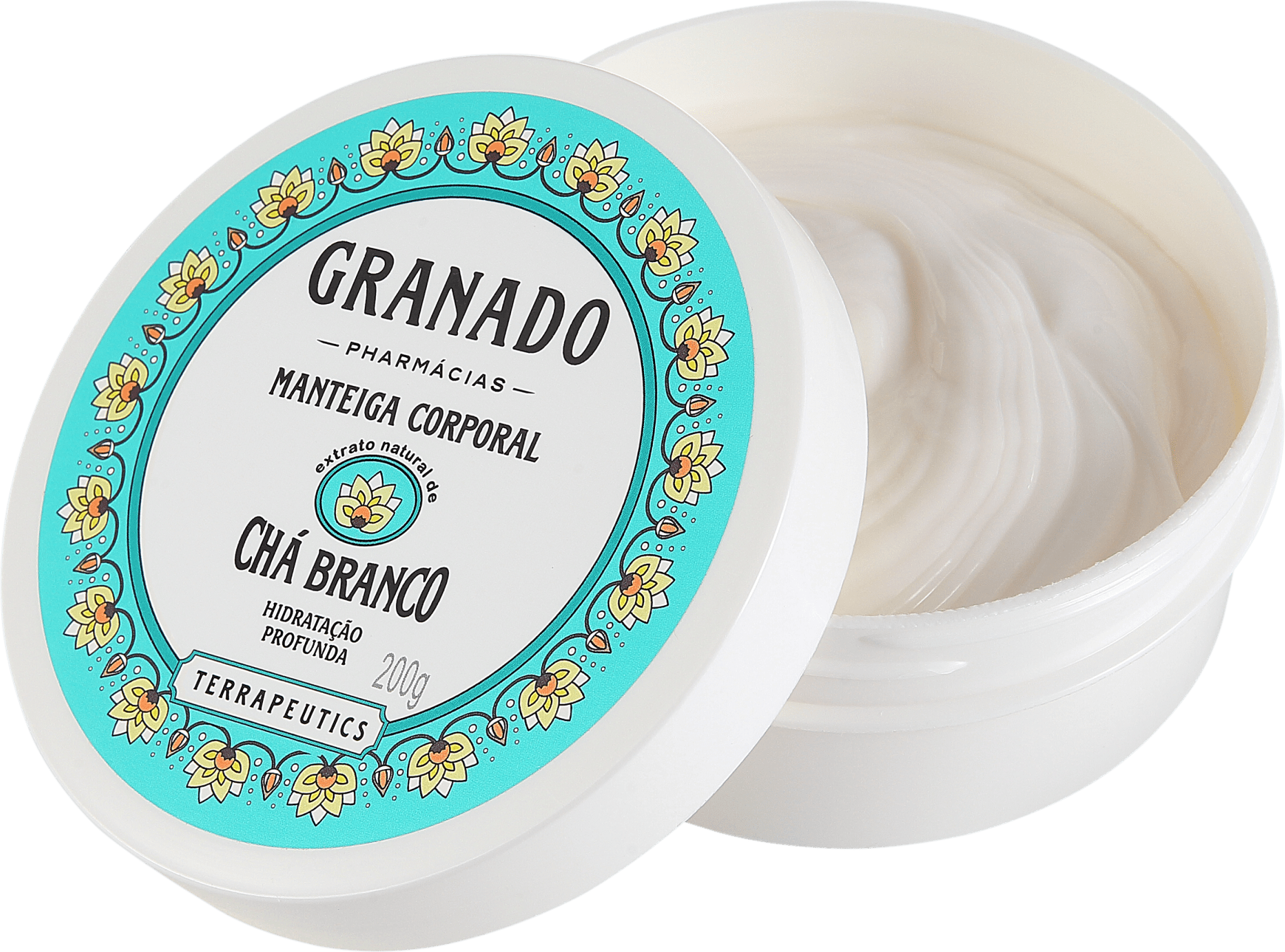 Granado Terrapeutics Chá Branco - Manteiga Hidratante Corporal 200g