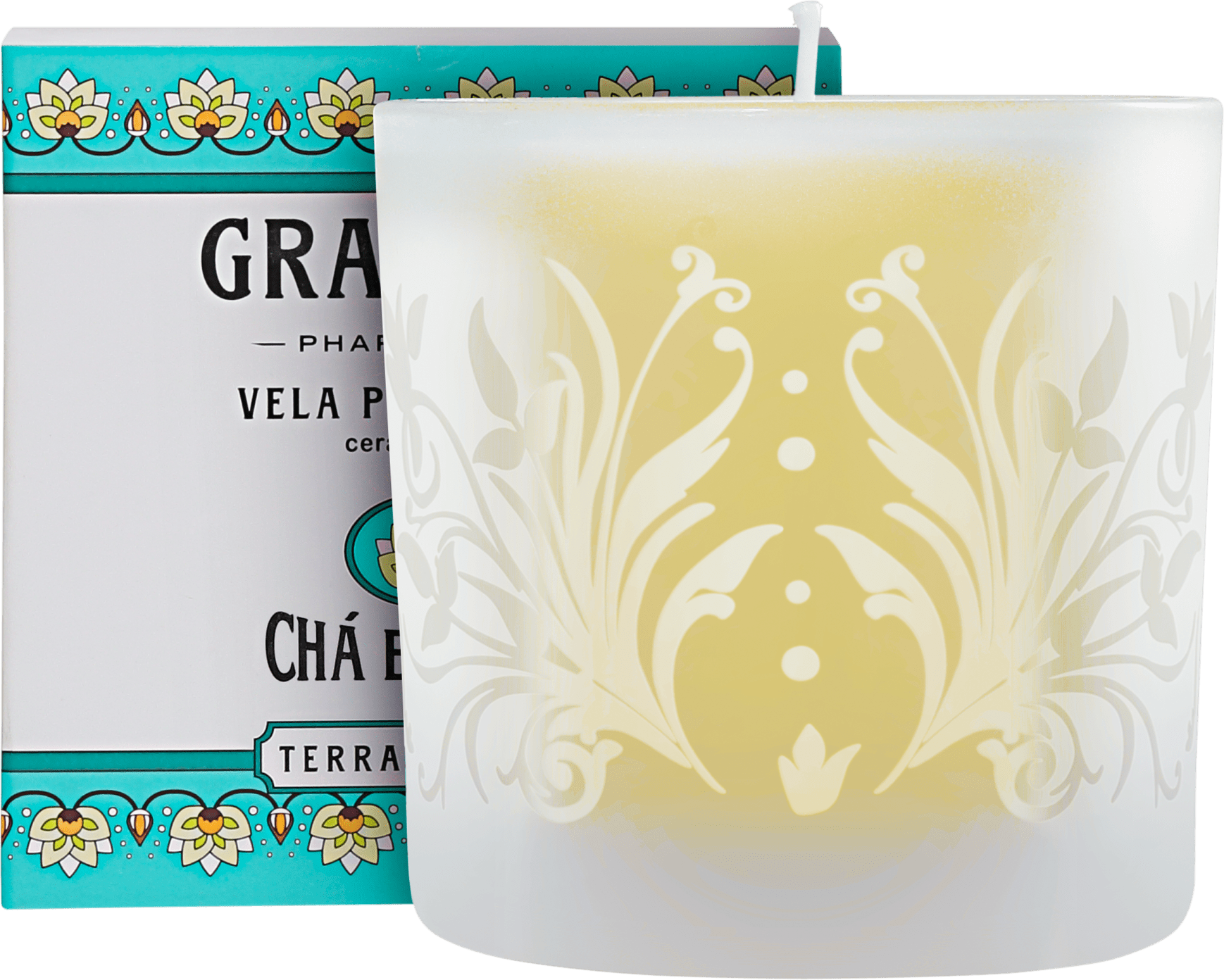 Granado Terrapeutics Chá Branco - Vela Perfumada 180g