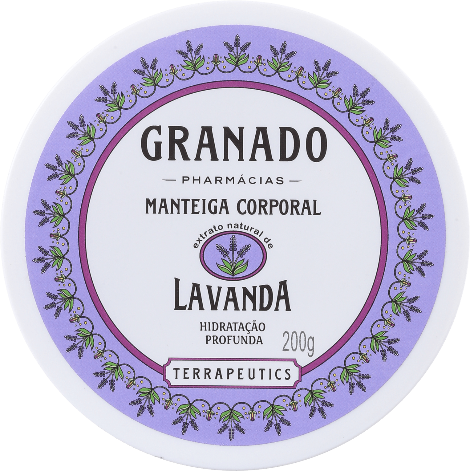 Granado Terrapeutics Lavanda - Manteiga Hidratante Corporal 200g