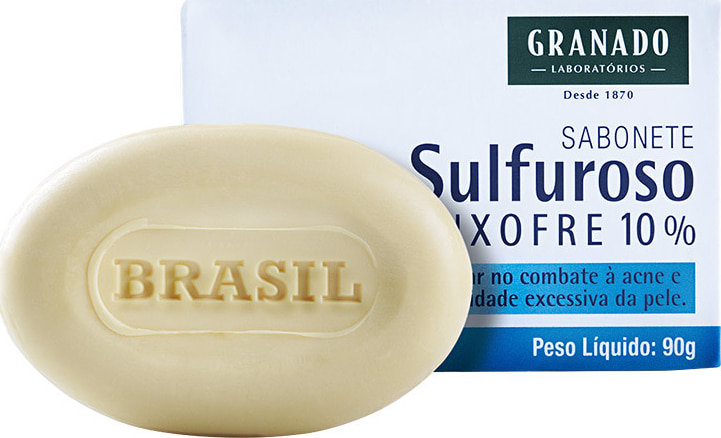 Granado Tratamento Sulfuroso Enxofre 10% - Sabonete em Barra Facial 90g