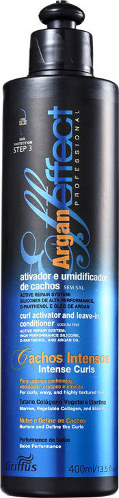 Griffus Argan Effect - Ativador e Umidificador de Cachos 400ml