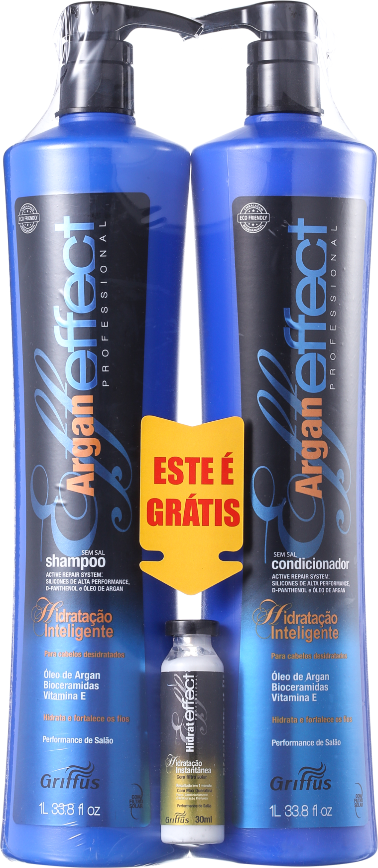 Griffus Argan Effect - Trio Kit (3 Produtos)