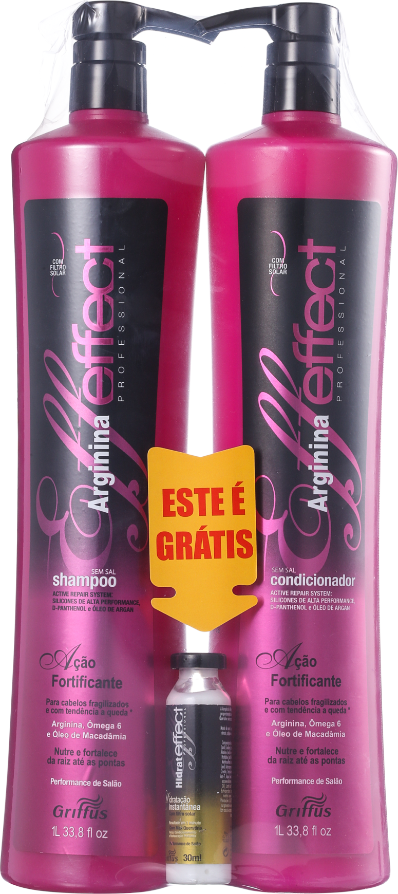 Griffus Arginina Effect Kit de Tratamento (3 Produtos)