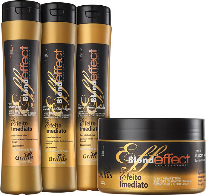 Griffus Blond Effect Complete Kit (4 Produtos)