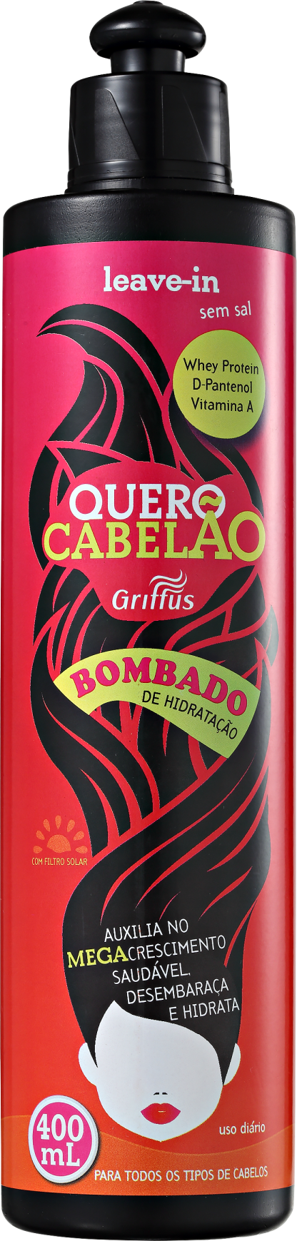 Griffus Quero Cabelão Bombado - Leave-in 400ml
