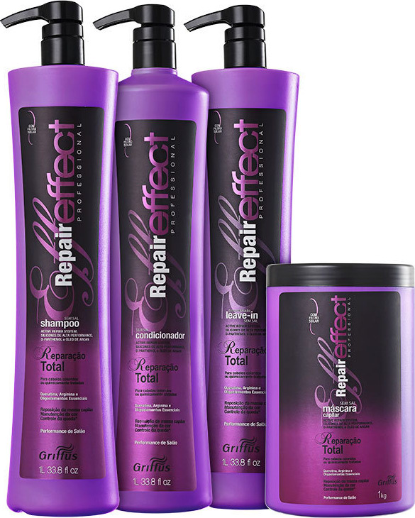 Griffus Repair Effect Complete Kit (4 Produtos)