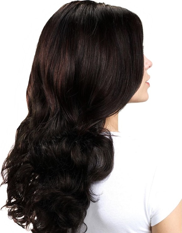 Hairdo Ondulado - Castanho Super Escuro 58 Cm