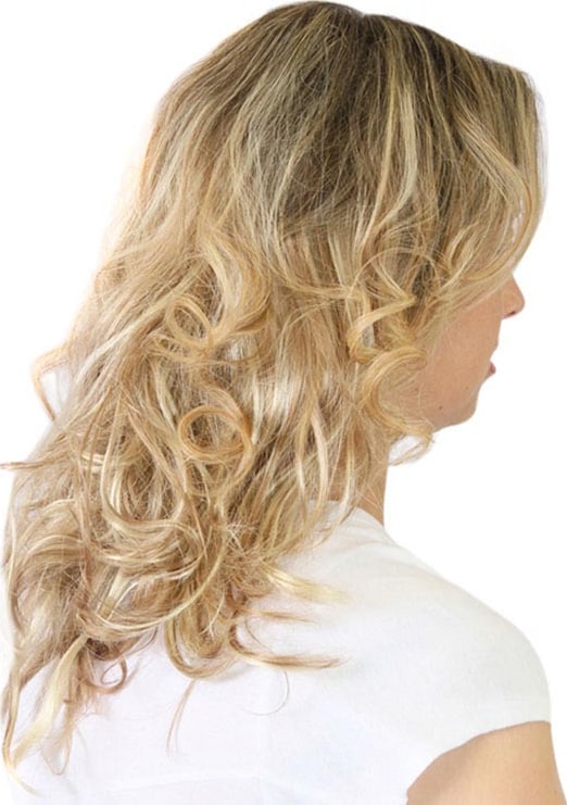 Hairdo Ondulado - Louro Com Mechas Super Claras 45 Cm