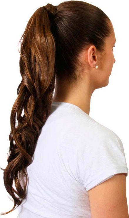 Hairdo Rabo de Cavalo Ondulado - Avelã 58Cm