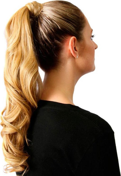 Hairdo Rabo de Cavalo Ondulado - Louro Avermelhado 58Cm
