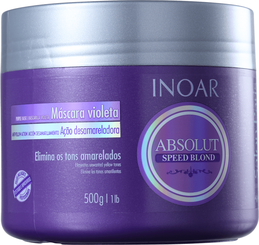 Inoar Absolut Speed Blond - Máscara Tonalizante 500g