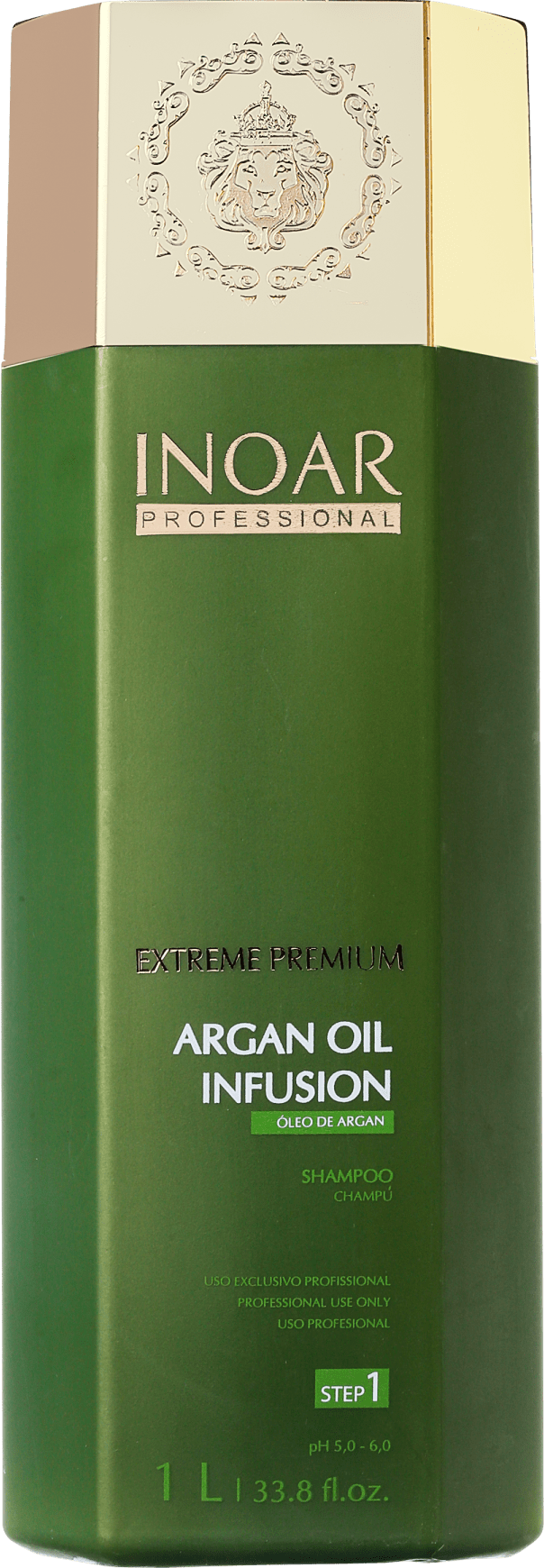 Inoar Argan Oil Infusion Shampoo Step 1 - Shampoo 1000ml