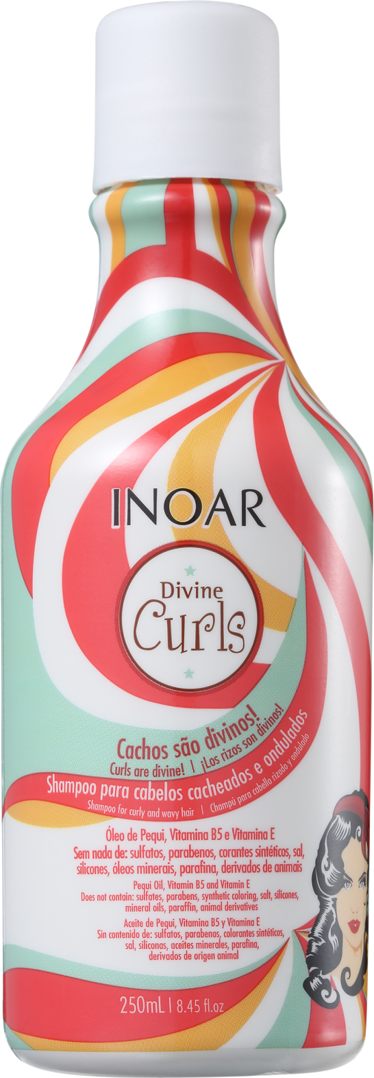 Inoar Divine Curls - Shampoo 250ml