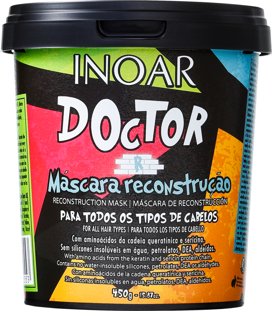 Inoar Doctor Máscara Reconstrução - Máscara de Tratamento 450g