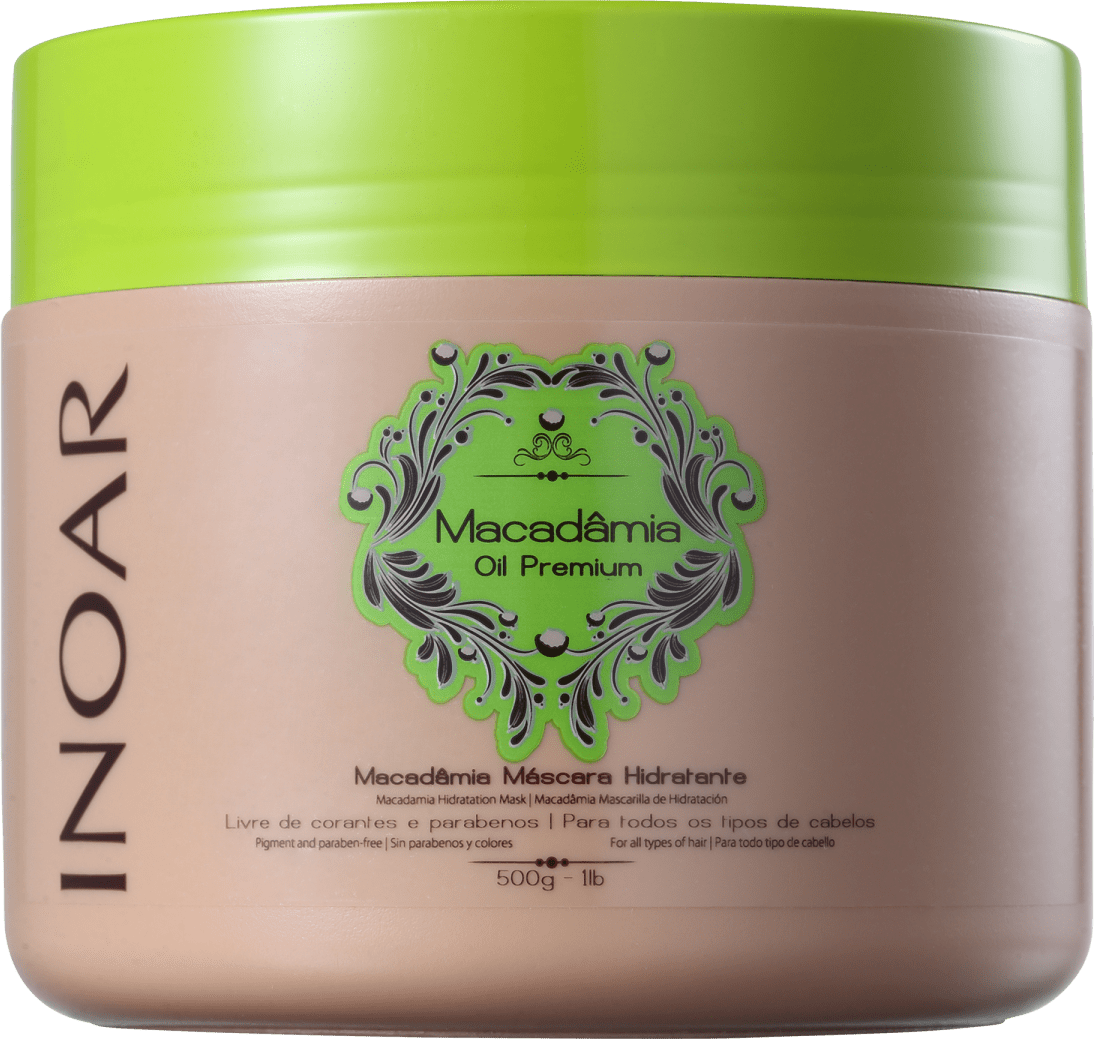 Inoar Macadâmia Oil Premium Máscara de Tratamento - 500ml