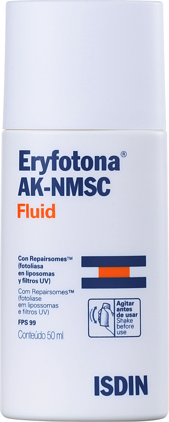 ISDIN Eryfotona AK-NMSC Fluid FPS 99 - Protetor Solar Facial 50ml