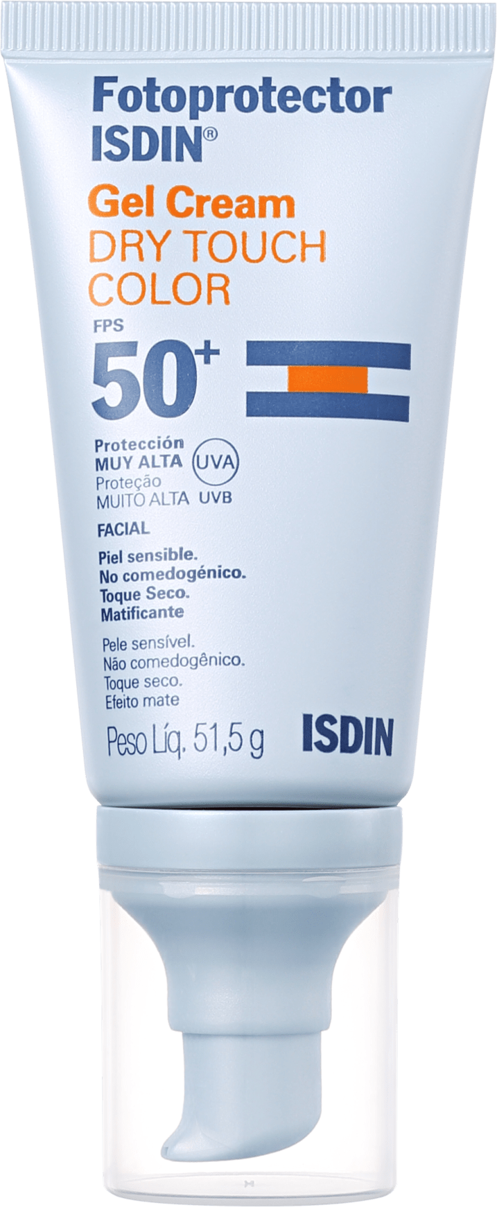 ISDIN Fotoprotector Gel Cream Color FPS 50 - Protetor Solar com Cor 50ml