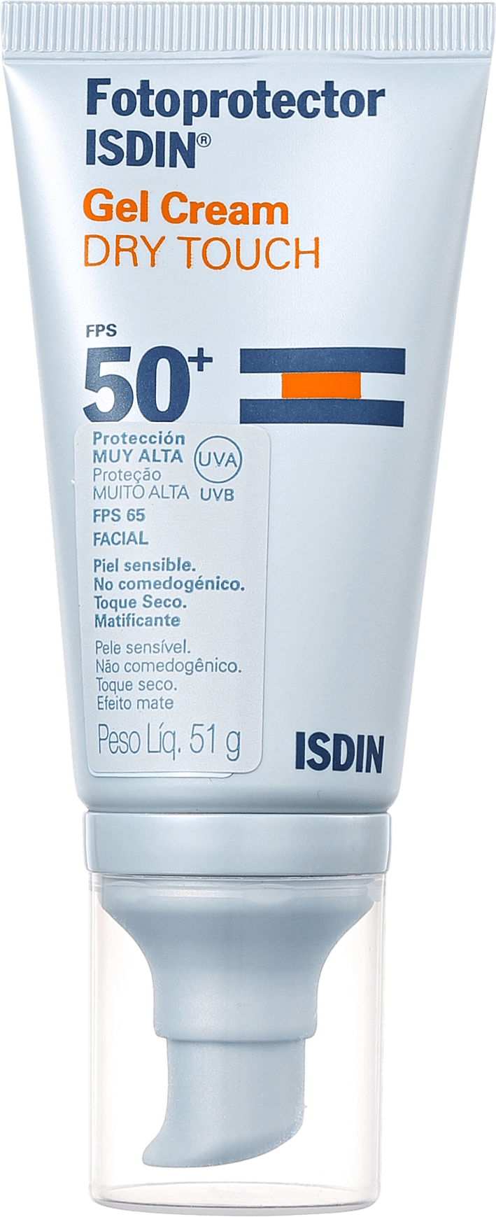 ISDIN Fotoprotector Gel Cream FPS 50 - Protetor Solar Facial 51g