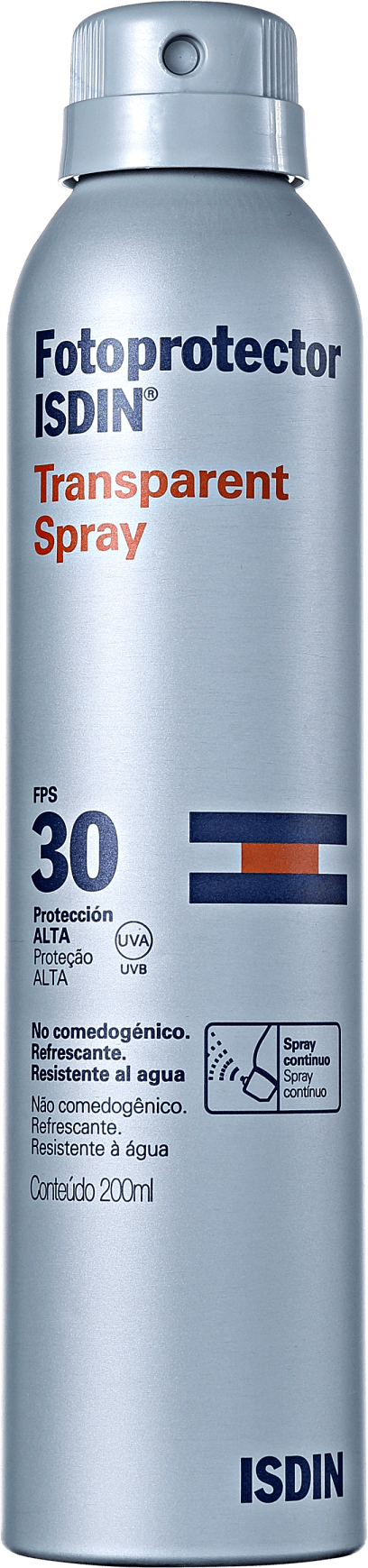 ISDIN Fotoprotector Transparent FPS 30 - Protetor Solar em Spray 200ml