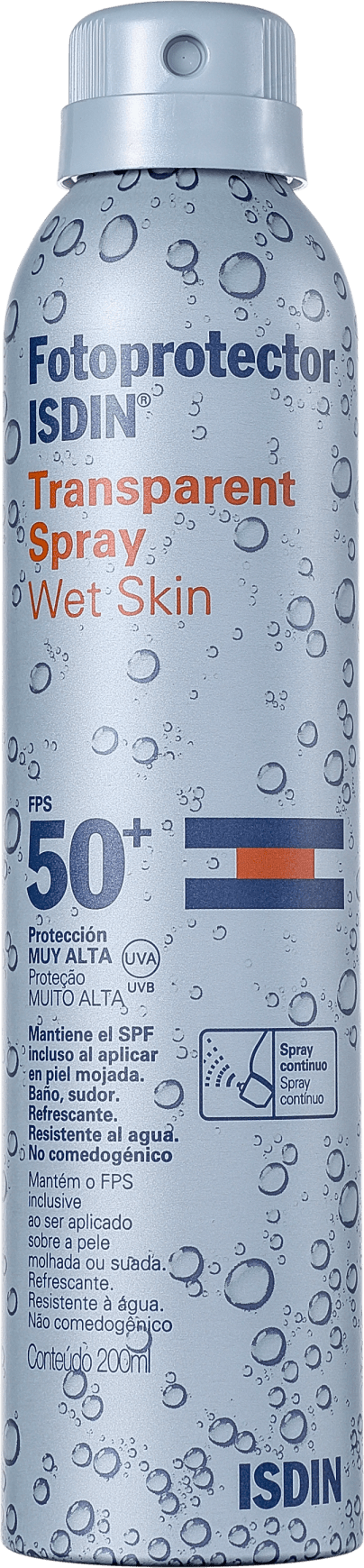 ISDIN Fotoprotector Transparent FPS 50 - Protetor Solar em Spray 200ml