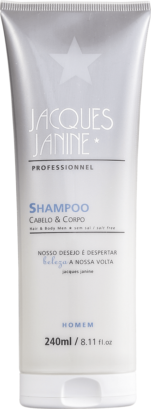 Jacques Janine Professionnel Exclusivo para Homens Cabelo & Corpo - Shampoo 240ml
